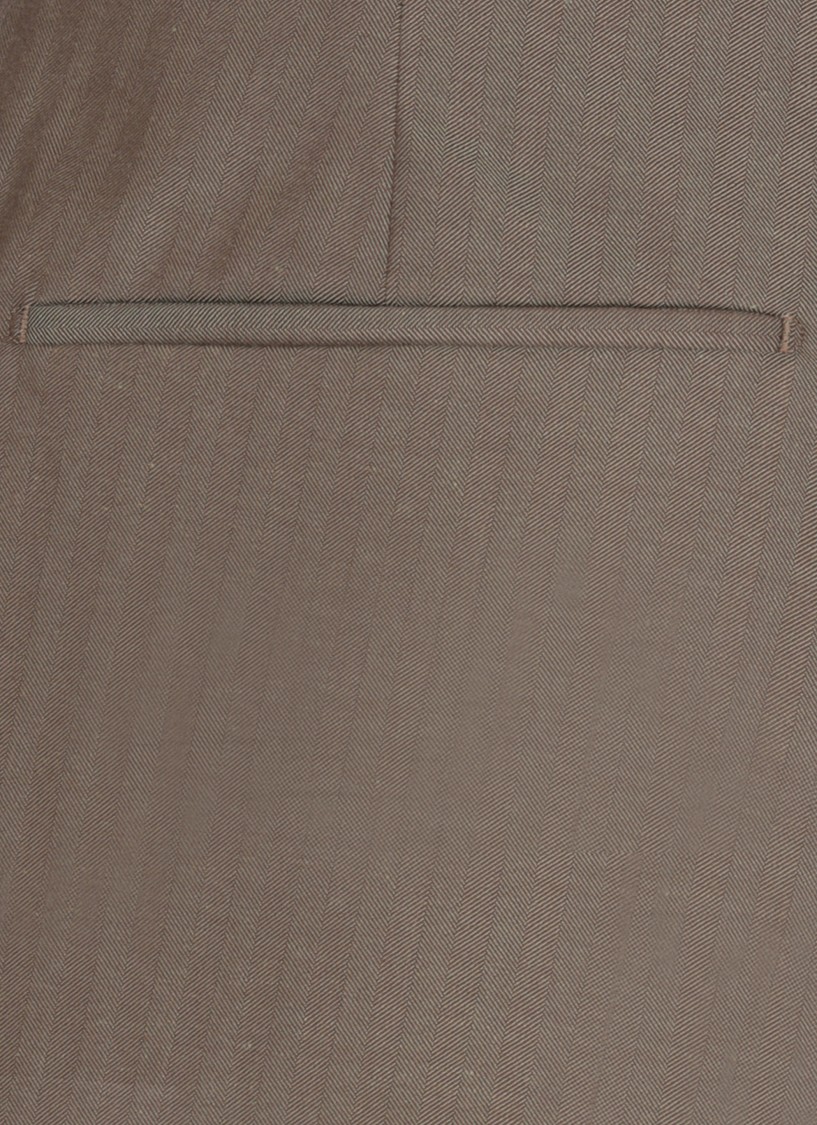 Pt Torino Superslim Trousers In Cotton And Silk