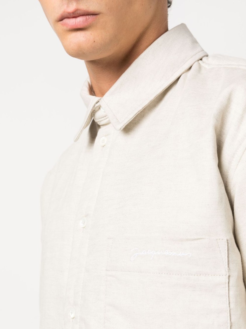 Jacquemus La Chemise Boulanger Cotton Blend Shirt