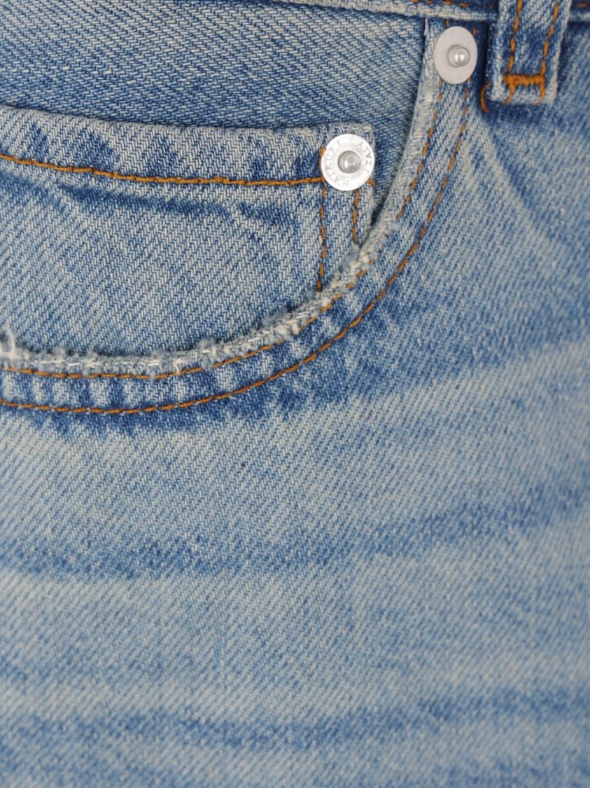 Haikure Flora Mediterranean Blue Jeans Light Blue In Grey