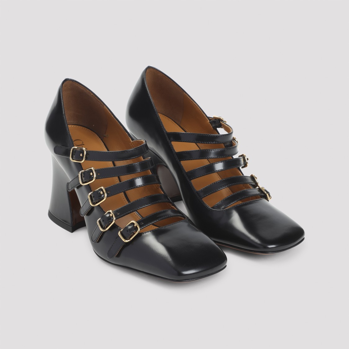 Chloé Pointed Toe Pumps In Black