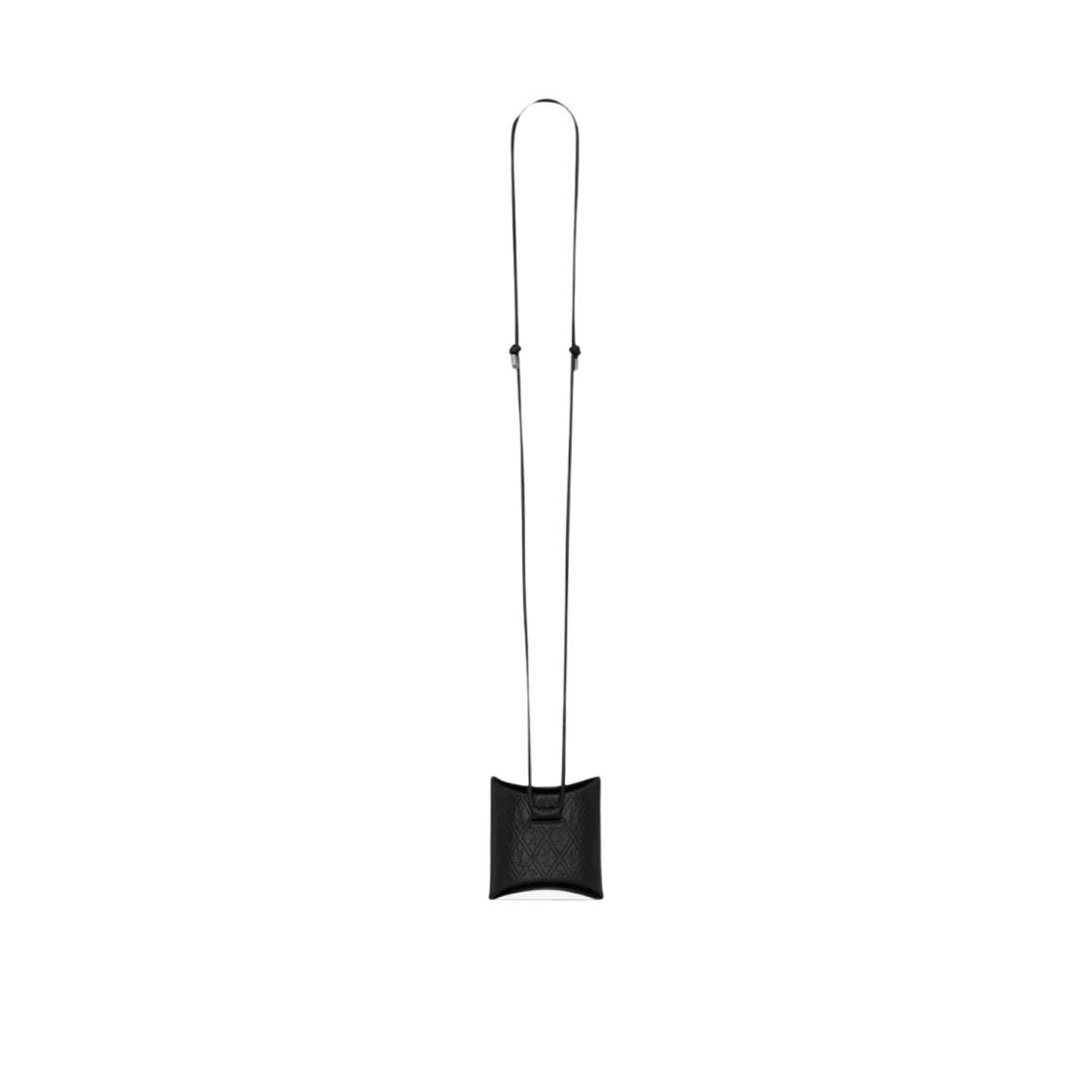 Saint Laurent Cassandre Airpods Case In Black
