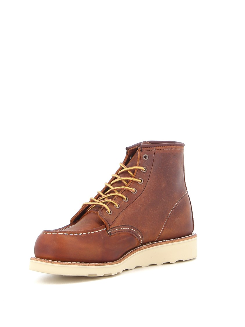Red Wing Brown Leather Ankle Boot In Brown