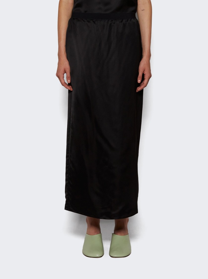 Wardrobe.nyc Slip Skirt Black