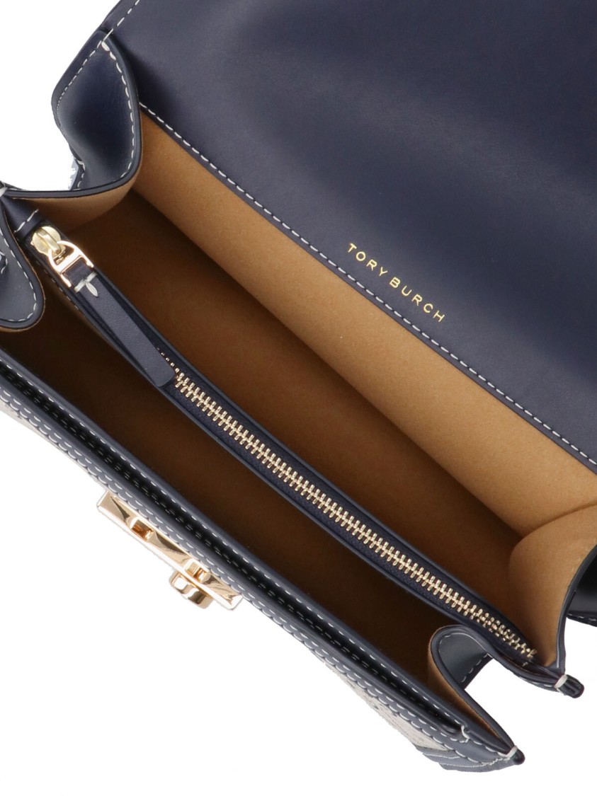 Tory Burch Shoulder Bag "t Monogram" – Beige