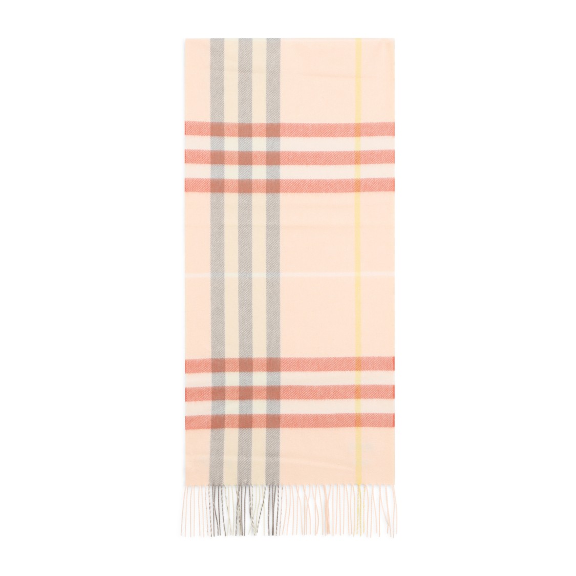 BURBERRY BURBERRY TEACUP BEIGE CASHMERE SCARF 