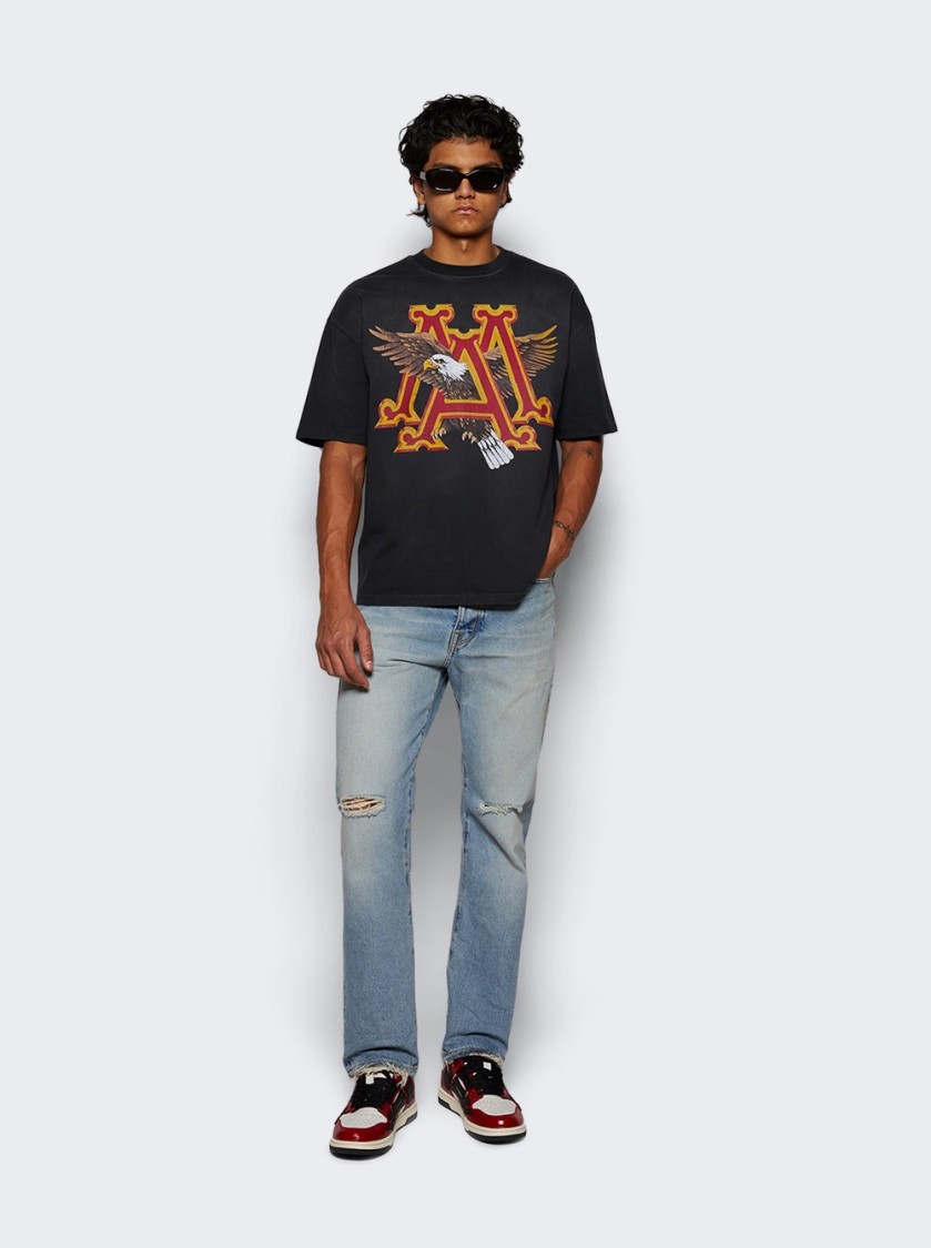 Shop Amiri Skel Top Low Sneakers Red