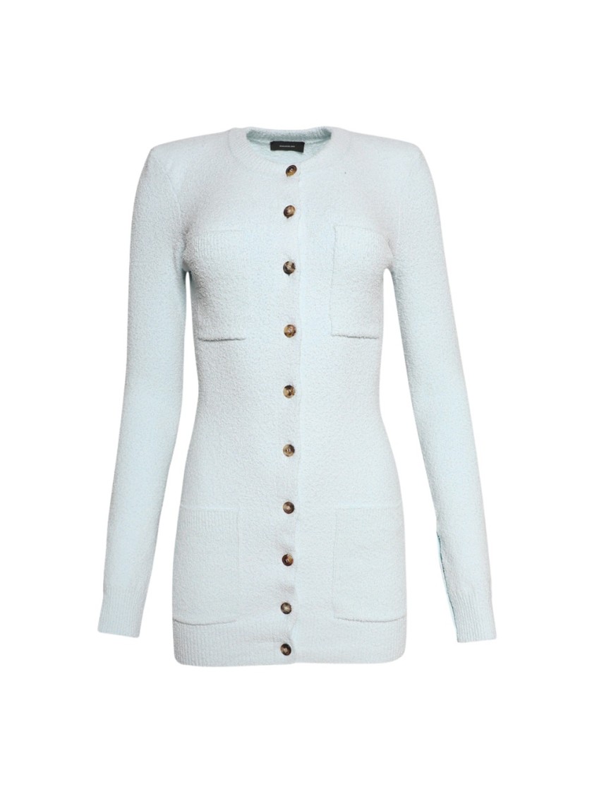 Wardrobe.nyc Knit Cardigan In White