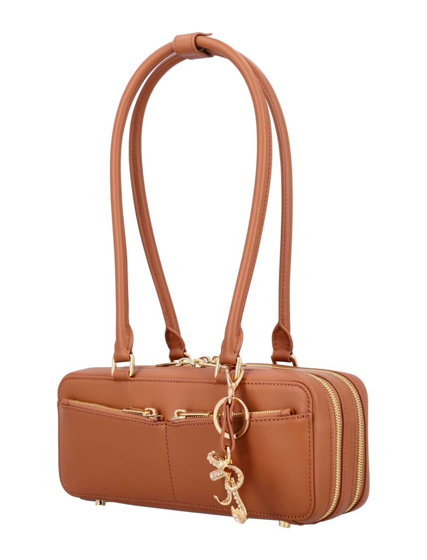 Self-portrait Baguette Shoulder Bag With Charm