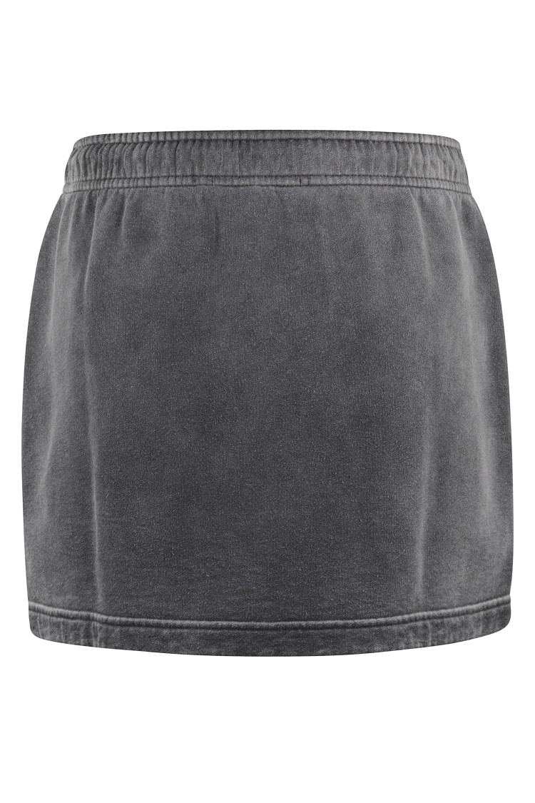 Alexander Wang T T By Alexander Wang Mini Skirt In Grey