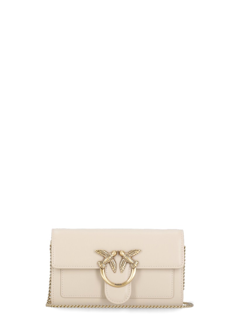 Pinko Beige Love One Simply Wallet