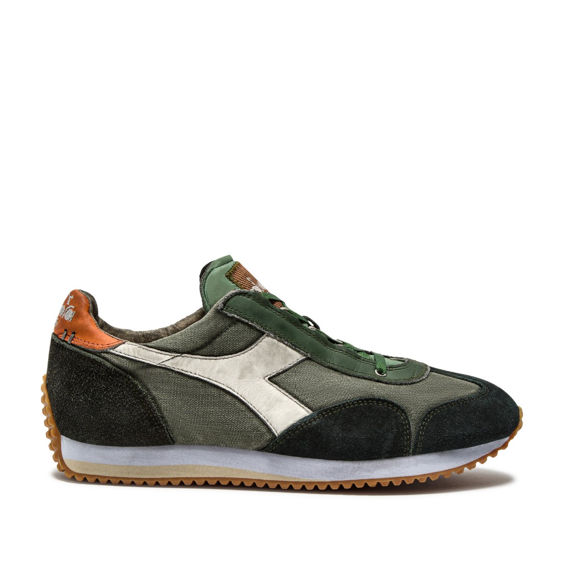 Diadora Equipe H Dirty Stone Wash Evo In Green