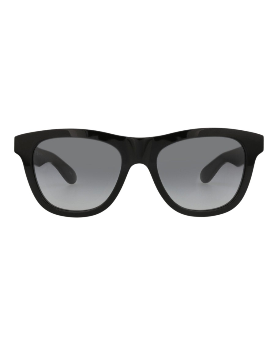 Alexander Mcqueen Square-frame Recycled Acetate Sunglasses In Gray