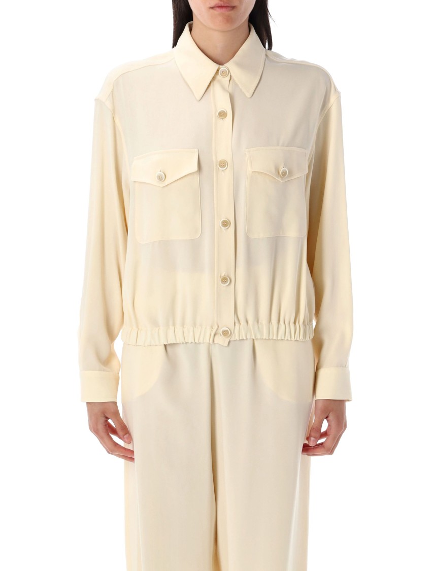 Shop Fabiana Filippi Tailoring Bomber Jacket