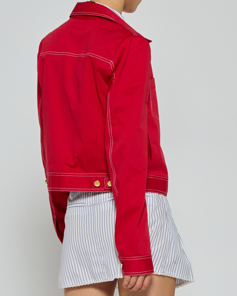Serena Bute Cargo Jacket '25 - Red