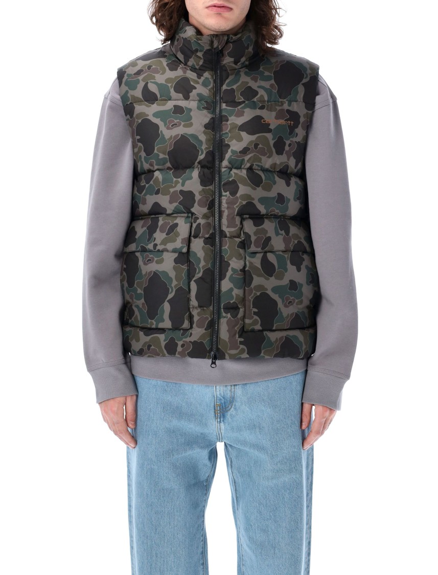 Carhartt Wip Springfield Vest In Green