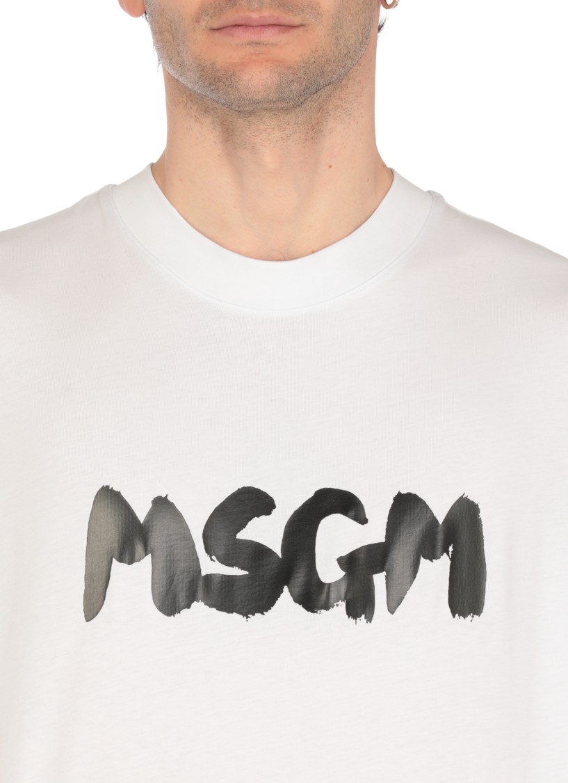 Msgm Topwear In White