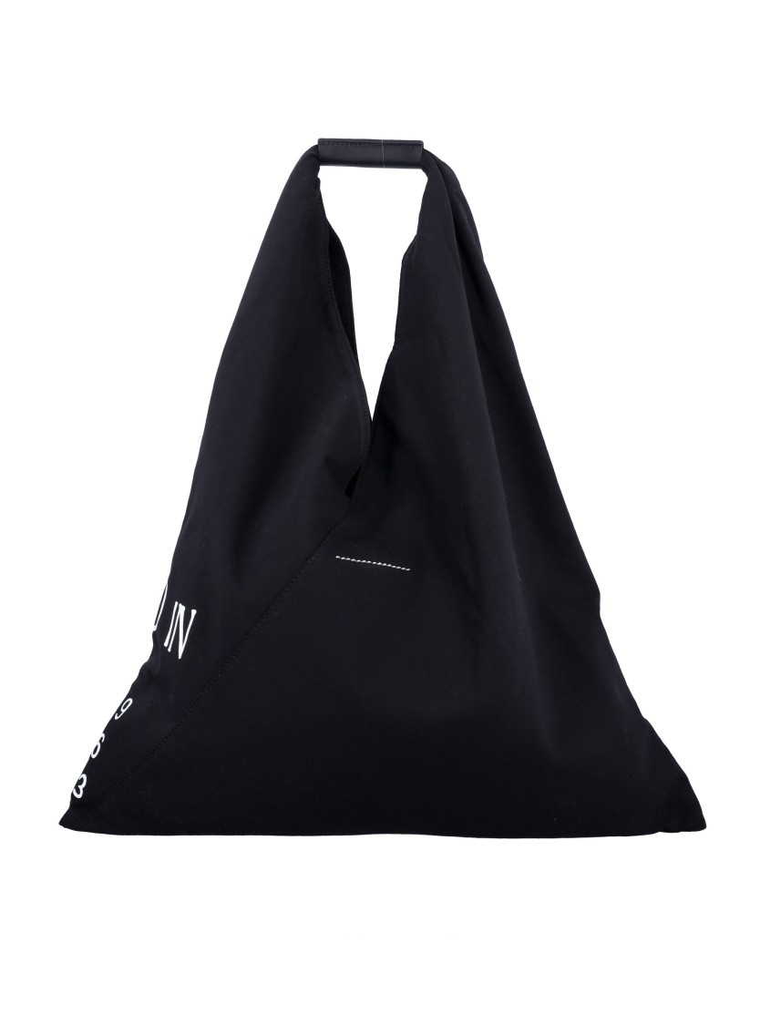 Mm6 Maison Margiela Mm6 By Maison Margiela Triangular-shaped Cotton Bag
