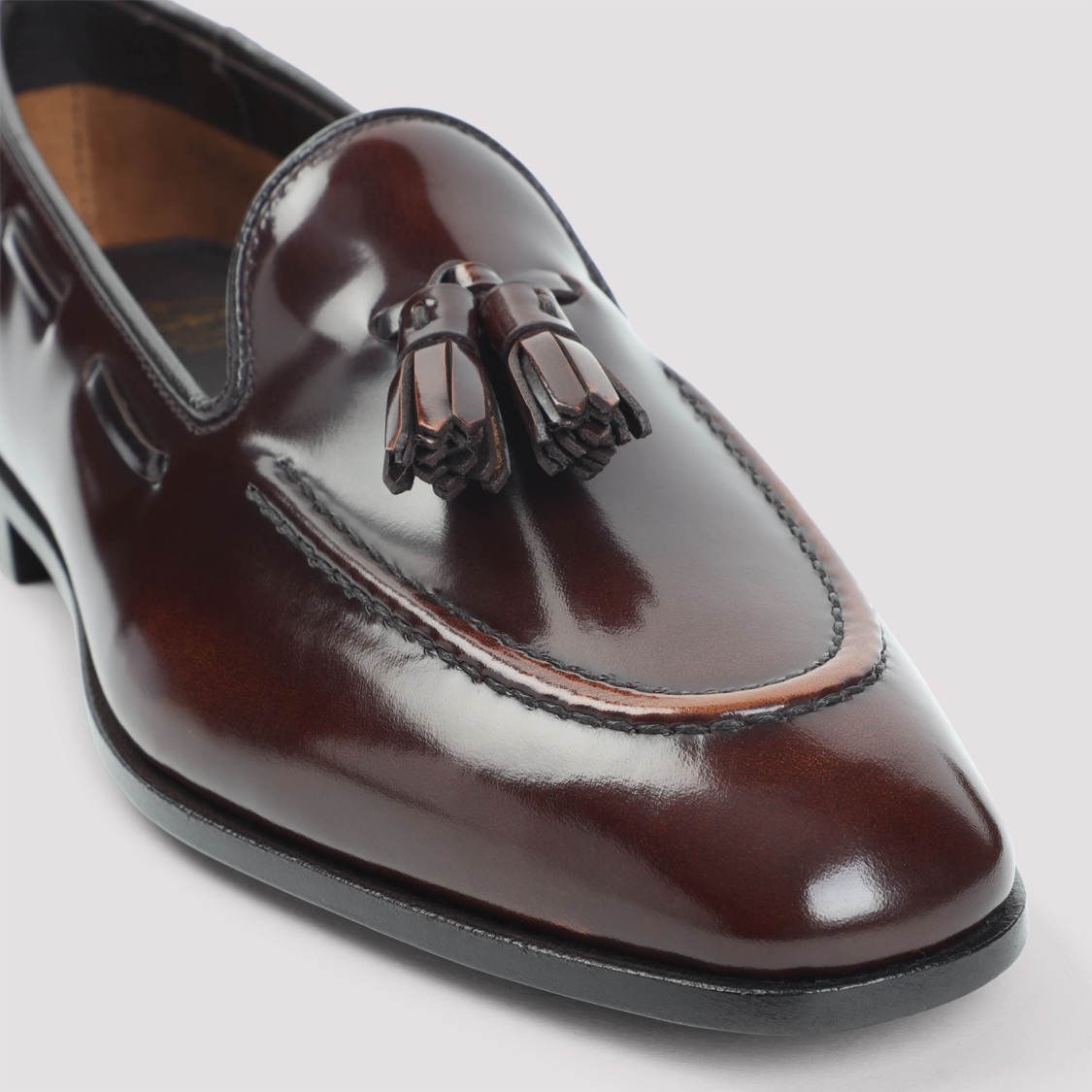 Church's Brown Maidstone Loafers With Tonal Tassels