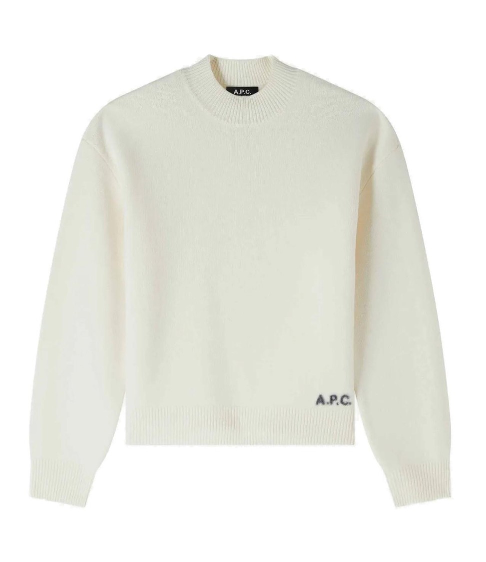 Apc A.p.c. Sweater In White