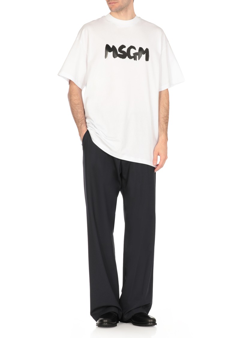 Msgm Topwear In White