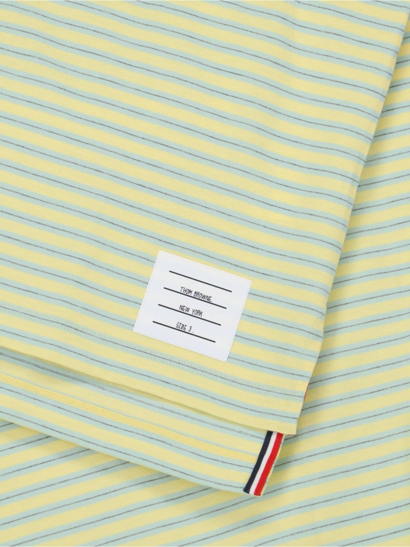 Thom Browne "striped T-shirt" – Yellow