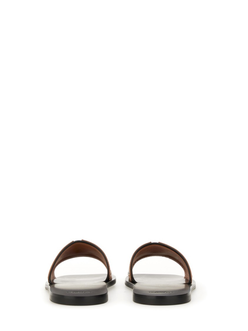 Valentino Viva Superstar Slide Sandal In Nappa Leather