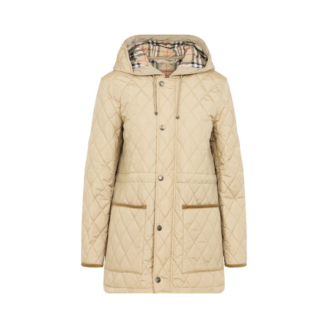 Burberry Jacket Stitching Casual Jackets And Parka In Neutral