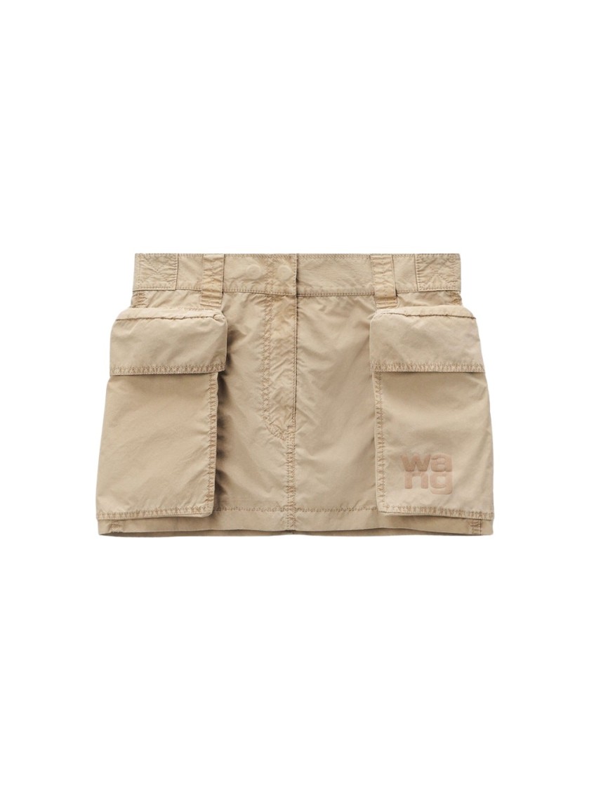 Shop Alexander Wang T T By Alexander Wang Cargo Mini Skirt