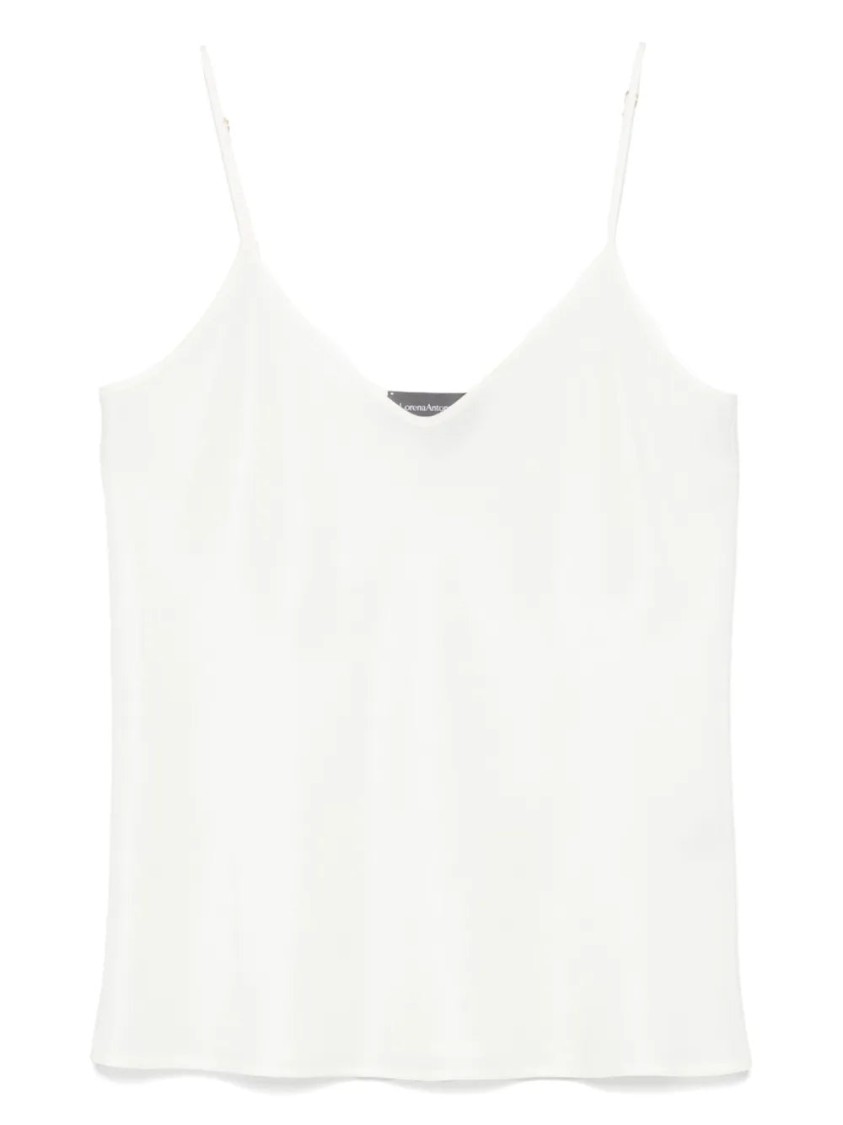 Lorena Antoniazzi Top In Satinoptik