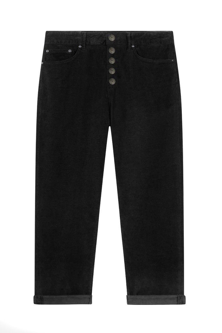 Dondup Multi-pocket Jeans In Black