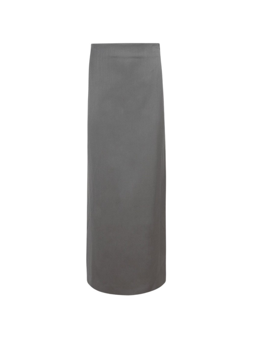 Wardrobe.nyc Column Maxi Skirt In Gray