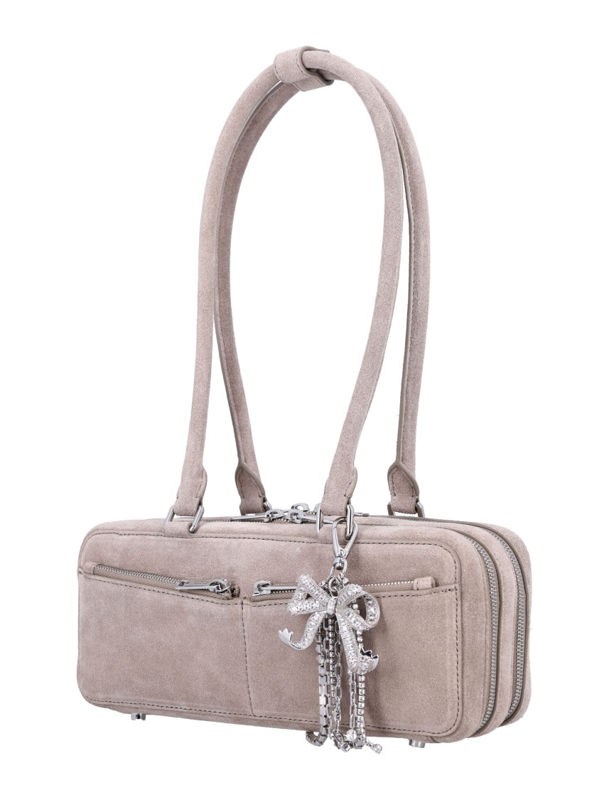 Self-portrait Baguette Shoulder Bag With Charm