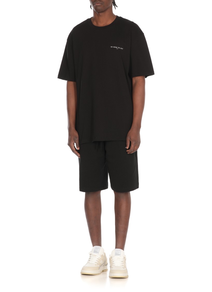 Shop Ih Nom Uh Nit Black Authentic Mask T-shirt