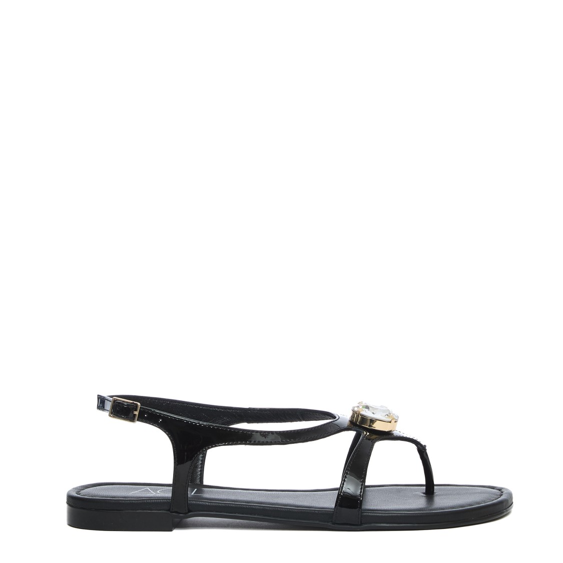 Agl Attilio Giusti Leombruni Agl Metallic Calf Leather Sandals