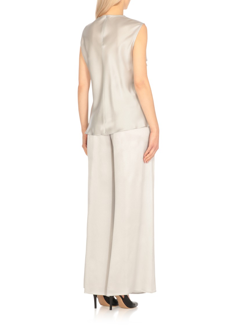Antonelli Viterbo Sleeveless Satin Top