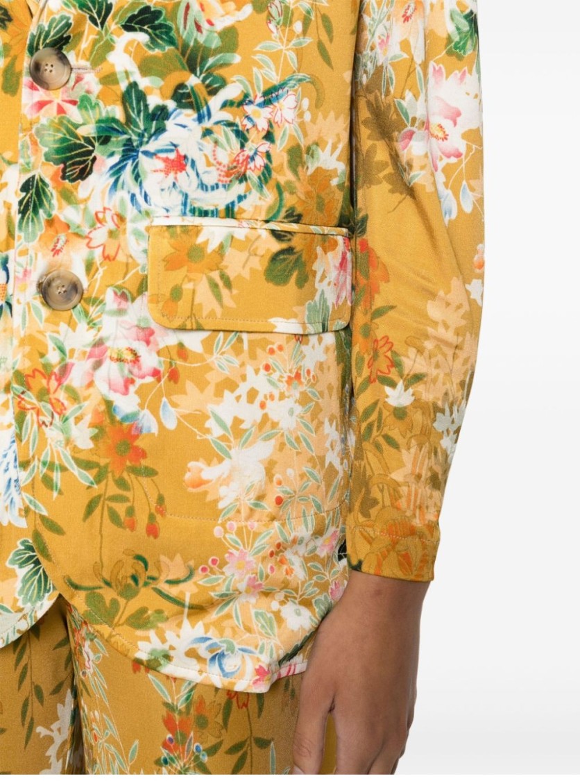 ジャケット PIERRE LOUIS MASCIA 12449 Jackets Jacket Febo KANPUR Jacket Viscose Silk in Multicolor | Pierre-Louis Mascia®