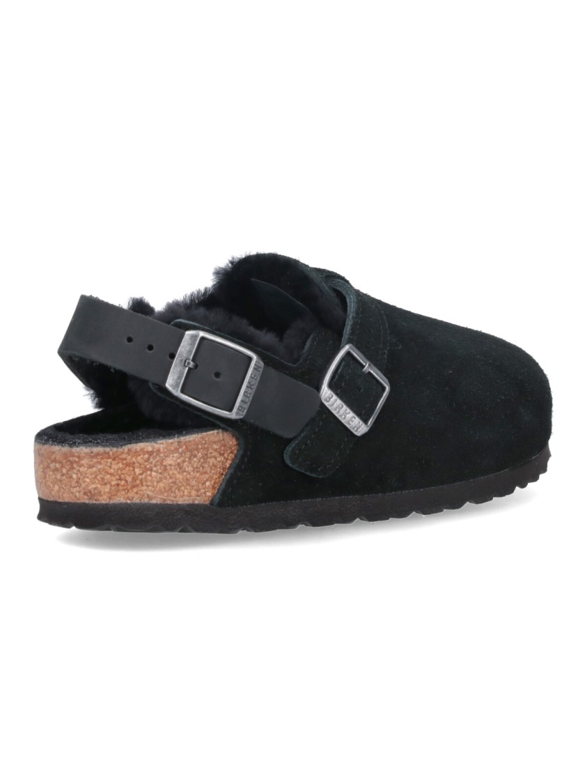 Birkenstock Tokio Buckle Detailed Slip-on Slippers