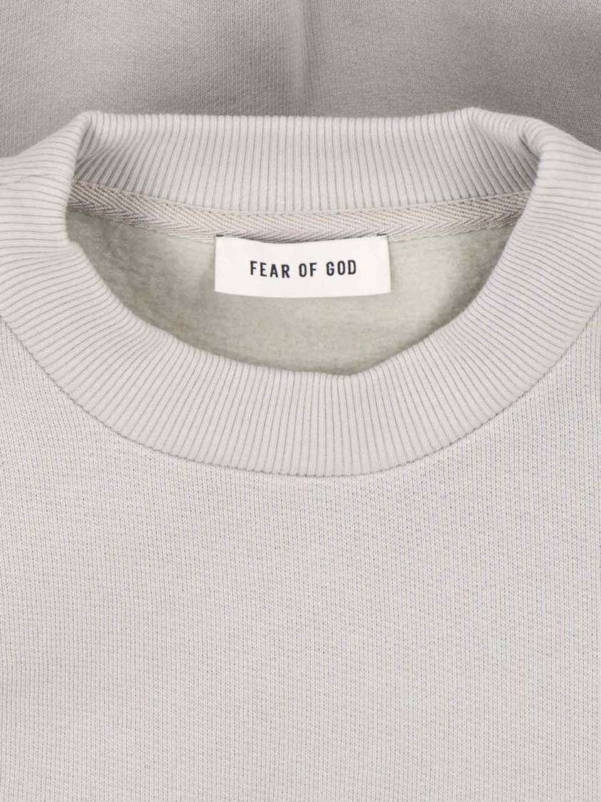Fear Of God Ribbed Crew Neck Sweater With Long Sleeves
