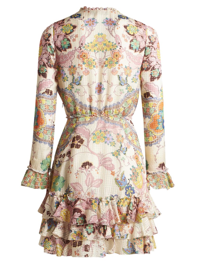 Etro Mini Dresses Clothing In Neutrals