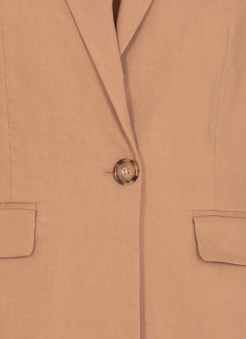 Pinko Equilibrato Pantalone Blazer In Brown