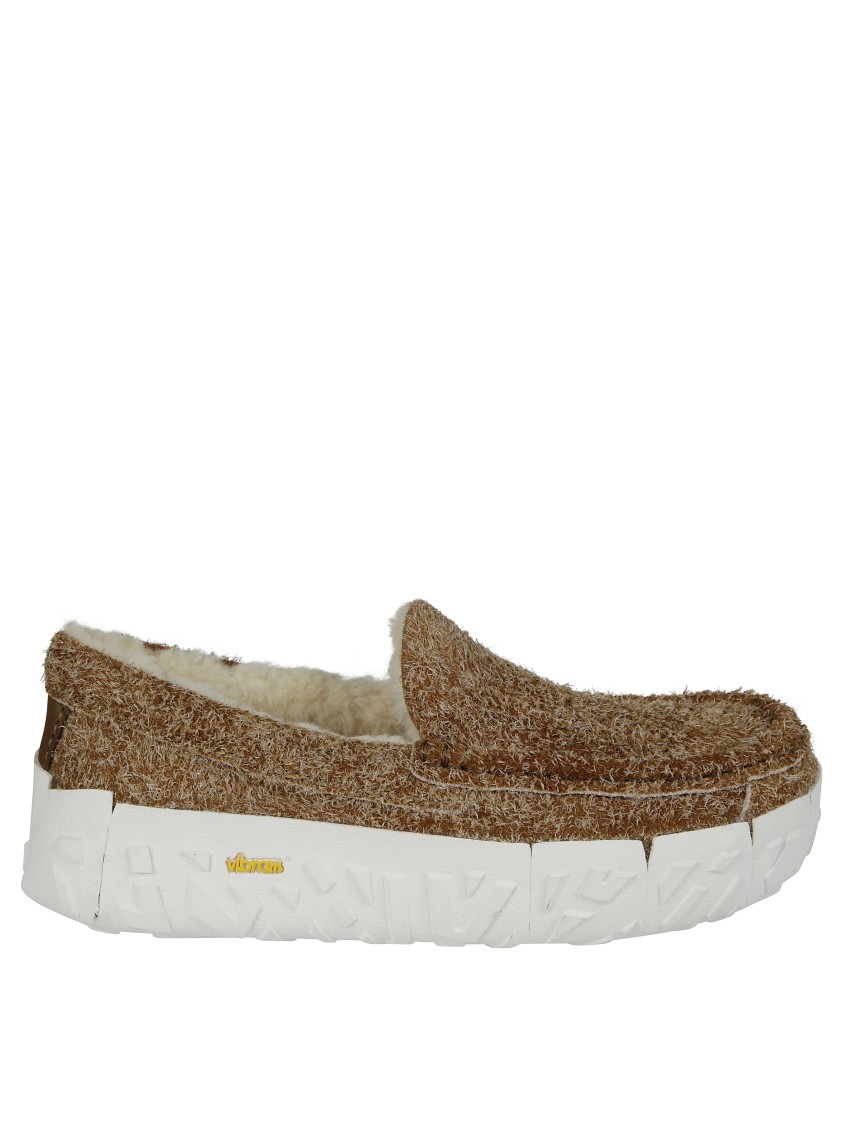 Ugg M Ascot Wrap Tech Slip-on Shoes In Brown