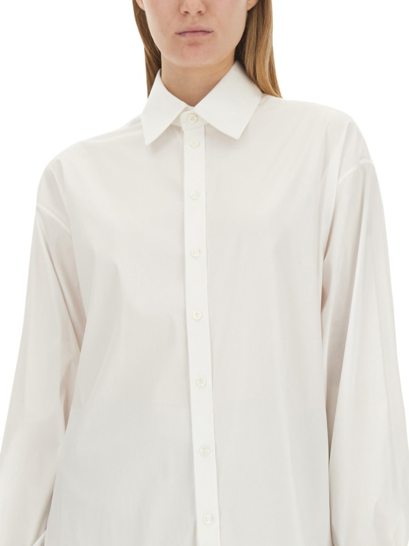 Shop Peter Do Relaxed Fit Drawstring Shirt
