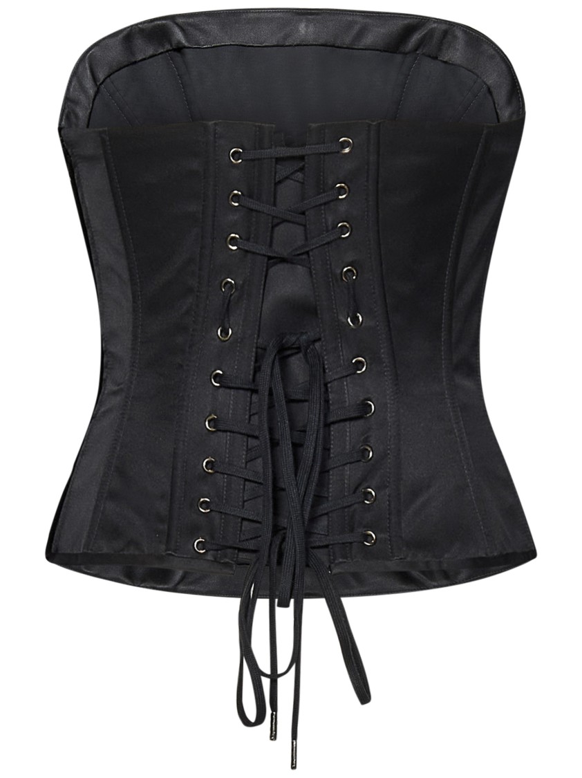 Redemption Strapless Satin Finish Corset Top