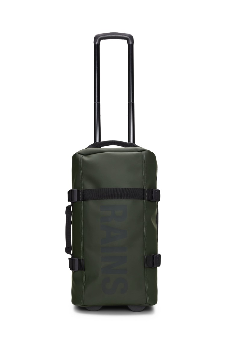 Rains Green Texel Cabin Bag With Front Pocket