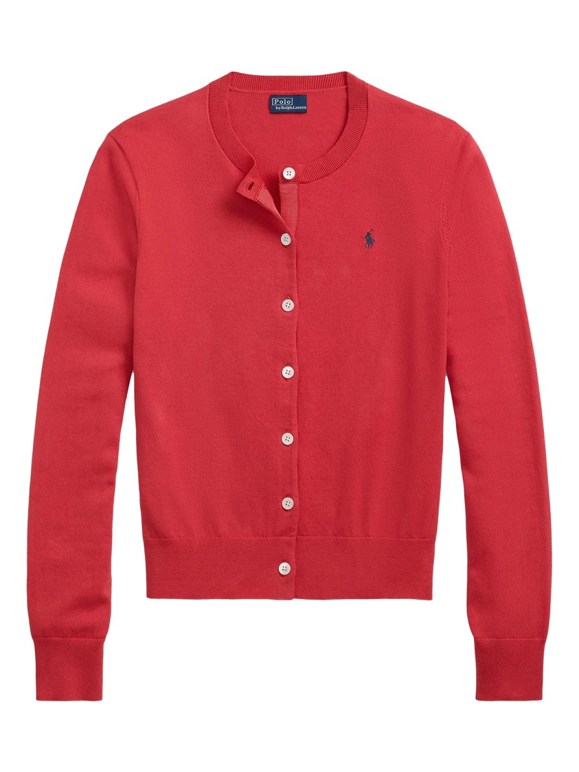 Polo Ralph Lauren Classic Button-down Cardigan With Subtle Logo