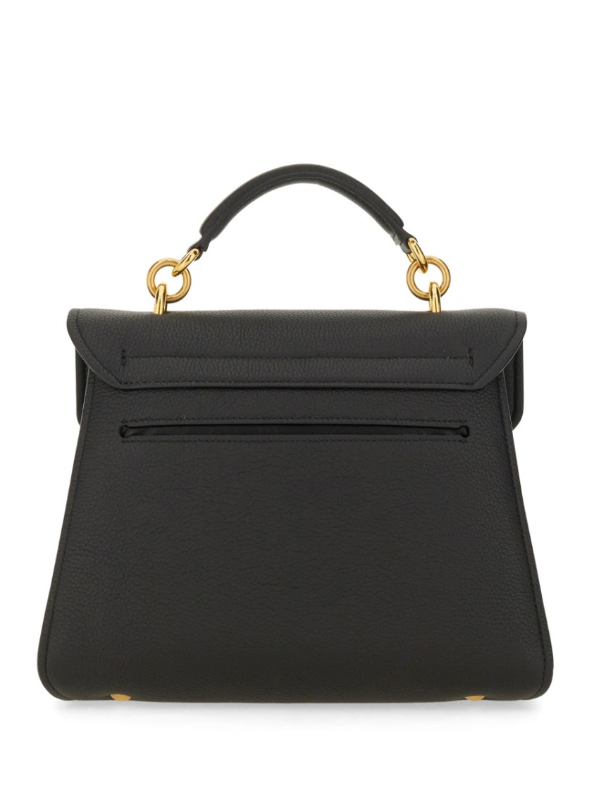 Shop Ferragamo Mini Hooks Handbag