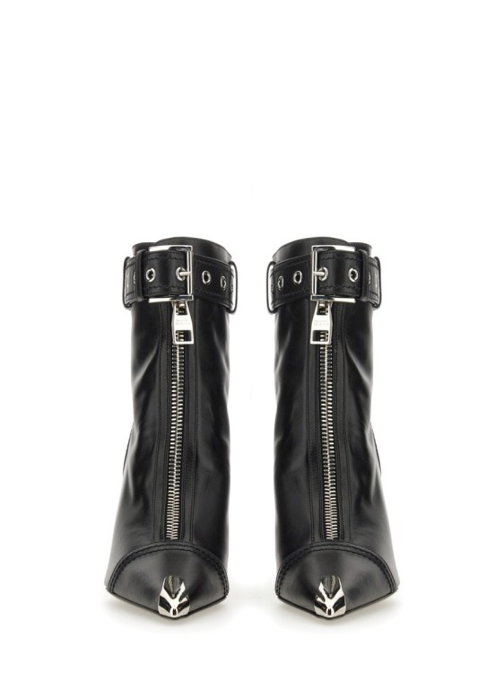 関税込&New【ALEXANDER MCQUEEN】スカルディップドローズネック Alexander Mcqueen Slash Biker Boot Boots in Black | THE LIST