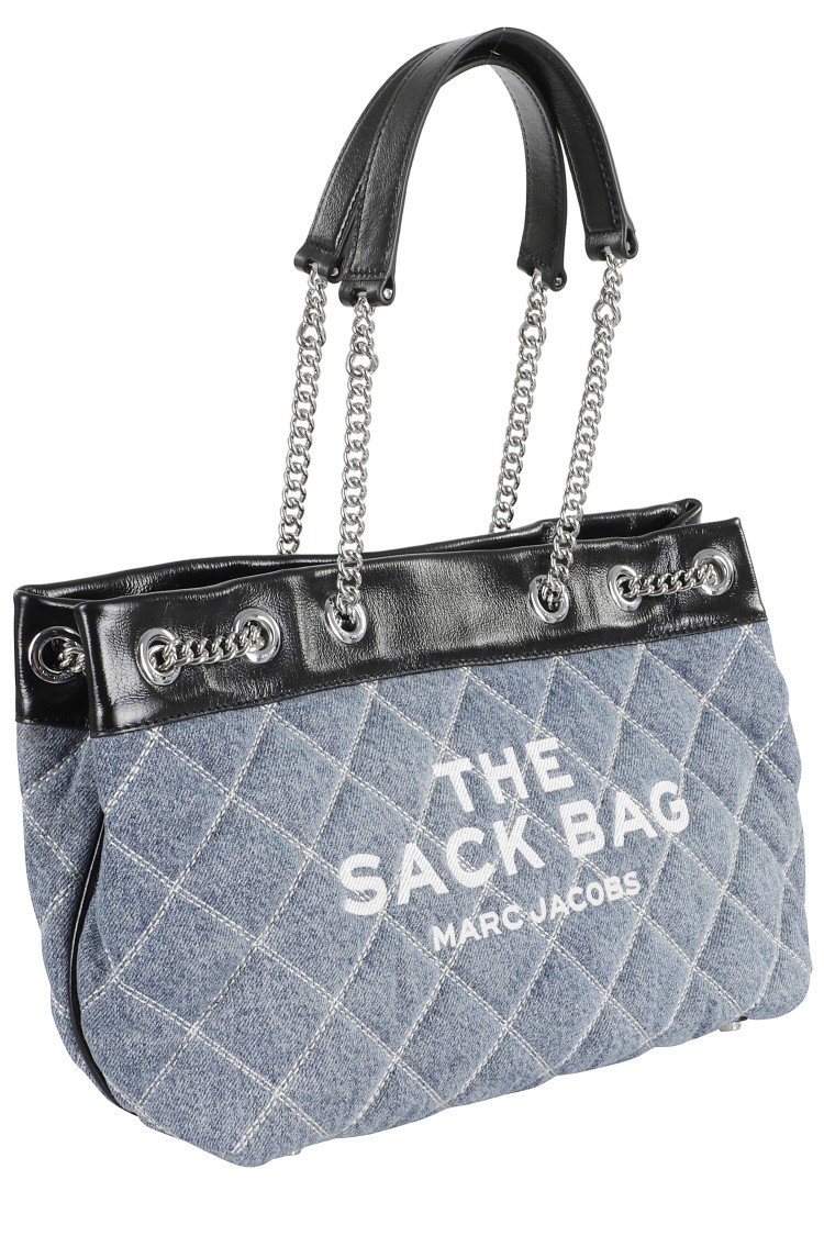Marc Jacobs The Chain Sack Bag In Blue