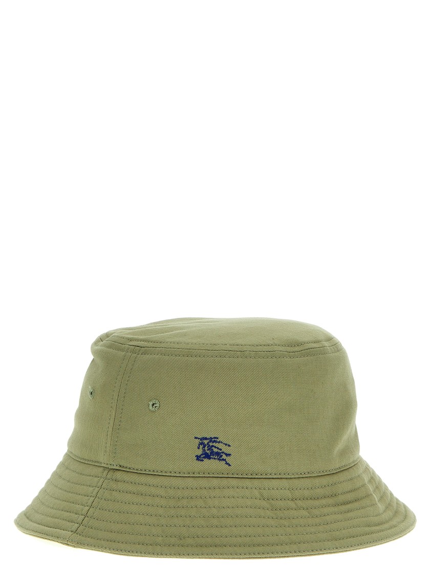 Burberry 'equestrian Knight Design' Bucket Hat In Green
