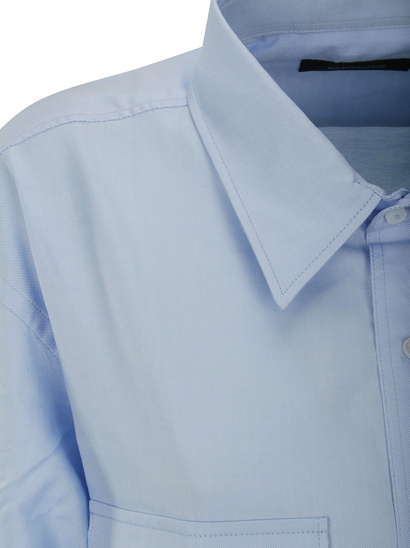 Made In Tomboy Relaxed Fit Long Sleeve Shirt In Blue